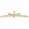 Ekena Millwork Alberta Rough Sawn Timber Gable Bracket, Douglas Fir, 84"W x 24"H x 4"D x 4"F, 7/12 Pitch GBW084X24X0404ALB00RDF - alternate 4